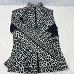 Michael Kors Cheetah Leopard Athletic Jacket Size P Photo 2