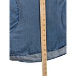 J Jill Denim Collared Tunic Shirt Womens Size S 100% Lyocell Casual Fall Pockets Blue Photo 7