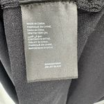 Bebe sweater top women's L wrap cutout pullover rib knit crew black NEW Photo 7