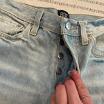 BDG  urban outfitters slim straight distressed high rise button fly jeans Photo 10