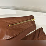 Guess  Women's Faux Leather Motorcycle Jacket 🧥 Size Small Brown Photo 6