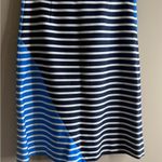 J.Crew Asymmetrical Striped Skirt in Navy and Blue Photo 3