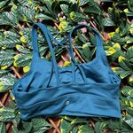 Balance Collection  Blue Crossback Sports Bra Size Small Photo 3