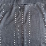 Rock & Republic  Mini Skirt‎ Studded Black Party Cocktail Clubbing Size 8 Photo 2