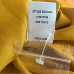 Lulus NEW! Lulu’s Fresh Picked Mustard Yellow Floral Backless Maxi Dress Size M NWT Photo 13