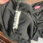 Omai Black Long Sleeve‎ Off Shoulder Ruched Bodycon Dress Date night Party LBD Size L Photo 7