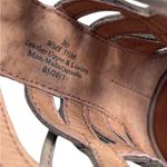 Gentle Souls Like New  Leather Joy Wedge
Lace Up Sandals Taupe Size 5.5 Photo 7