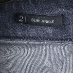 Talbots 2 Slim 28 Ankle Black Gray Jeans Photo 4