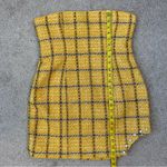 Assignment Revolve Cady Strapless Tweed Mini Dress Yellow‎ L Yellow Size L Photo 13