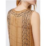 Free People  Love Story Beaded Mini Dress Photo 3