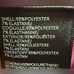 Anthropologie Anthro Maeve Colette Metallic Pink Faux Leather Cropped Wide Leg Pants Sz 26 Photo 7