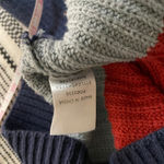 ee:some  Striped Knit Sweater Small Med Cozy Layering Pullover Colorful Retro 90s Photo 7