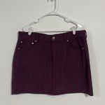 American Eagle Plaid Hi-Rise Mini Skirt Photo 6
