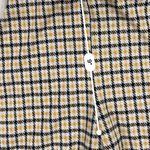Urban Outfitters yellow Plaid Cropped Flare Pants Photo 4