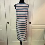 POLO BLUE & PINK SUMMER STRIPE TANK DRESS Size M Photo 3