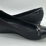 Naturalizer Black Wedge Shoes Size 7.5 Photo 8