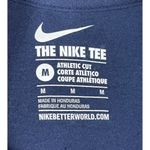 Nike NWT Women's Fresno State Short Sleeve Crewneck Tee Navy Size M Medium Photo 2