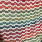 Nic+Zoe Heavy Wavy Striped Double Layered Maxi Skirt Linen Cotton XS Photo 12