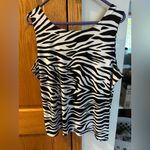 Chico's NWOT:  Zebra Pattern Sleeveless Top Photo 2