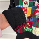 Tiara International VINTAGE Christmas Sweater Size Small Whipstitch Embroidered Photo 6