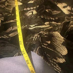 Napa Valley Elegant Floral Velvet Jacket XL Black Photo 2