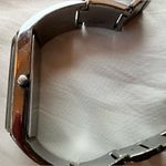 Fossil F2 women’s bracelet steel watch ES-9062 rectangular holographic green Photo 4