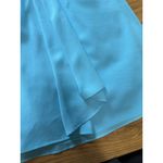 David’s Bridal Bridesmaid Dress Style F15406 Blue Size 8 Wedding‎ Formal NWOT Photo 8