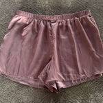Stars Above  Gold Satin Pajama Shorts Photo 0
