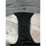 prAna BOGOF  Breya Hipster‎ Black Striped Bikini Swim Bottom XL Designer Beach Photo 4