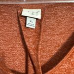 A New Day Women's Burnt Orange Long Sleeve Top Photo 2