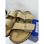 Birkenstock Arizona Tabacco Brown Leather Footbed Sandal New Size EU 39 US 8 Photo 4