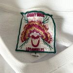 Johnny Was Florida Embroidered Raglan Sweatshirt White Size Small Photo 5