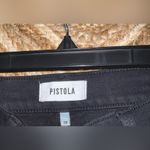 Pistola Women's Teagan High Waist Slit Cuff Slim Leg Black Jeans, Size 28 Photo 2