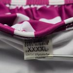 Purple Stripe Ruffle Swim Beach Cheeky Flirty Boho Bikini Bottom S Small Photo 6