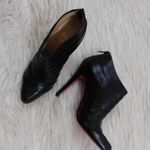 Christian Louboutin Orniron 100 Seta Calfskin Ankle Booties Photo 8