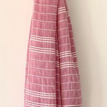 Treasure & Bond  Pink Fringe Cotton Blend Scarf Wrap NWOTS Photo 0