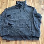 H&M Charcoal Funnel Neck Pullover Sweatshirt | Size L Photo 1