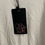 Chaser NWT  White 3/4 Sleeve shirt medium Photo 4