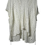 Unbranded Women NA‎ Crochet Embroidery White Swim Cover Up Tunic Poncho Casual Size undefined Photo 0