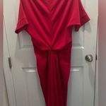 New York & Company  Vibrant Pink Jumpsuit Photo 1