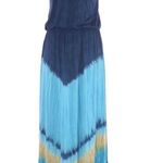 Anthropologie Sunday in Brooklyn Maxi Dress S Jersey Tie Dye One Shoulder Photo 2