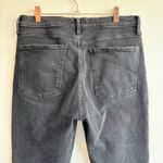 AGOLDE  Nico Black Distressed High Waist Jeans with Holes at Knees size 30 Photo 5
