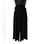 Jules & Leopold  Classic Black Wide-Leg Below the Knee Pants Size M Photo 3