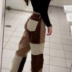 Hollister Brown Patchwork Jeans Photo 3