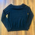 Ralph Lauren  Large Black Crew Neck Sweater with Classic Design Buckle Detail Photo 5