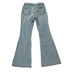 Wrangler Vintage  Flare Leg Light Wash Jeans, Sz 28 Photo 3