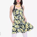 Hell Bunny Leandra Lemon
Halter Swing Dress S/M Pinup
Rockabilly 50s NWT Photo 4