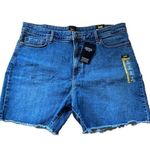 Lee  Women's Plus Size Mid Rise Boyfriend Jean Shorts Pure Blizzard Wash 18M NWT Photo 1