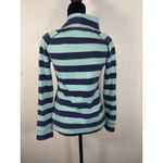 Lilly Pulitzer  UPF 50+ Skipper Popover blue green striped xs Photo 3
