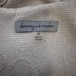 Danny & Nicole  Beige Textured Midi Dress Photo 7